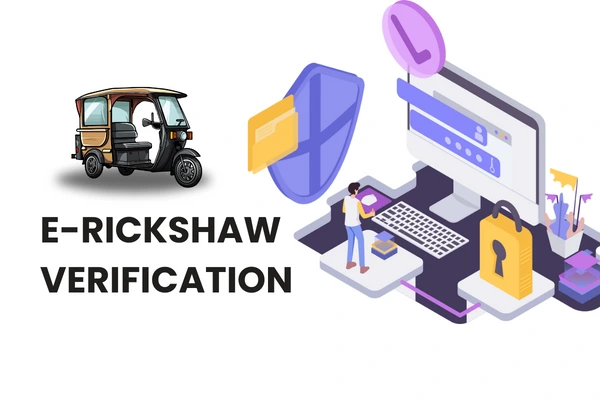 E-rickshaw verification Image