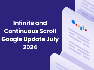 Google continuous scroll update