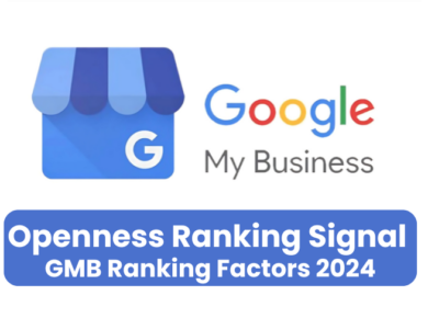 Openness Ranking Signal GMB Ranking Factors 2024