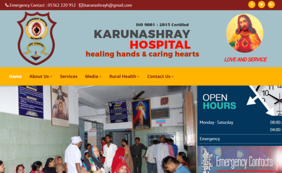 Our Client : Karunashray Hospital